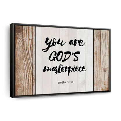 God's Masterpiece Canvas Wall Art - Christian Canvas Wall Art - Religious Wall Art Canvas