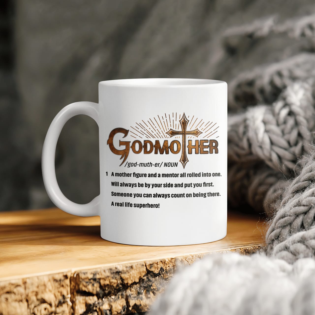 Godmother, Godmother Gift, The Godmother Mug, Tee Shirt Gift For Godmother