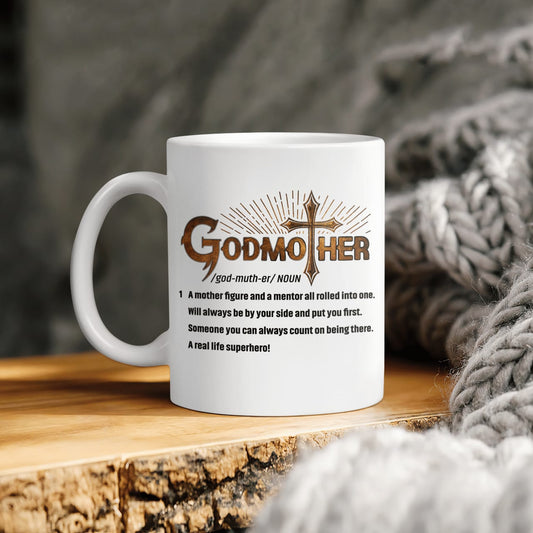 Godmother, Godmother Gift, The Godmother Mug, Tee Shirt Gift For Godmother