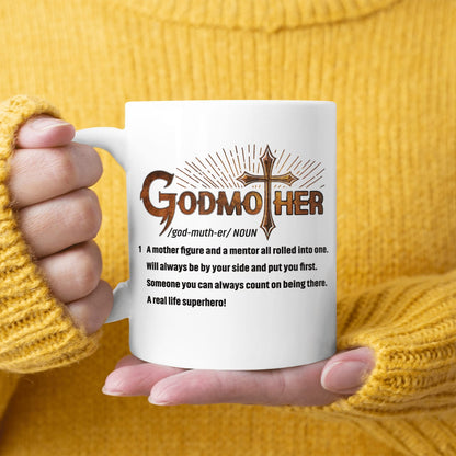 Godmother, Godmother Gift, The Godmother Mug, Tee Shirt Gift For Godmother