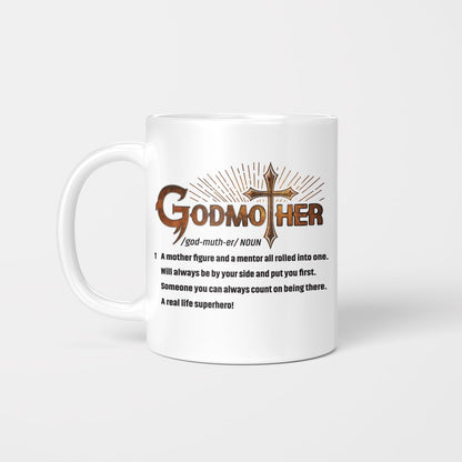 Godmother, Godmother Gift, The Godmother Mug, Tee Shirt Gift For Godmother