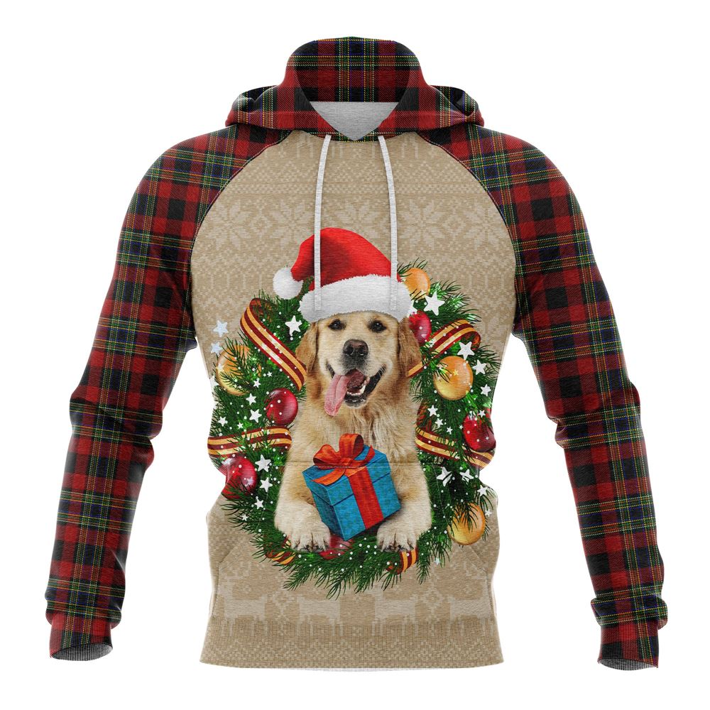 Golden Retriever Christmas Awesome All Over Print 3D Hoodie For Men And Women, Best Gift For Dog lovers, Best Outfit Christmas