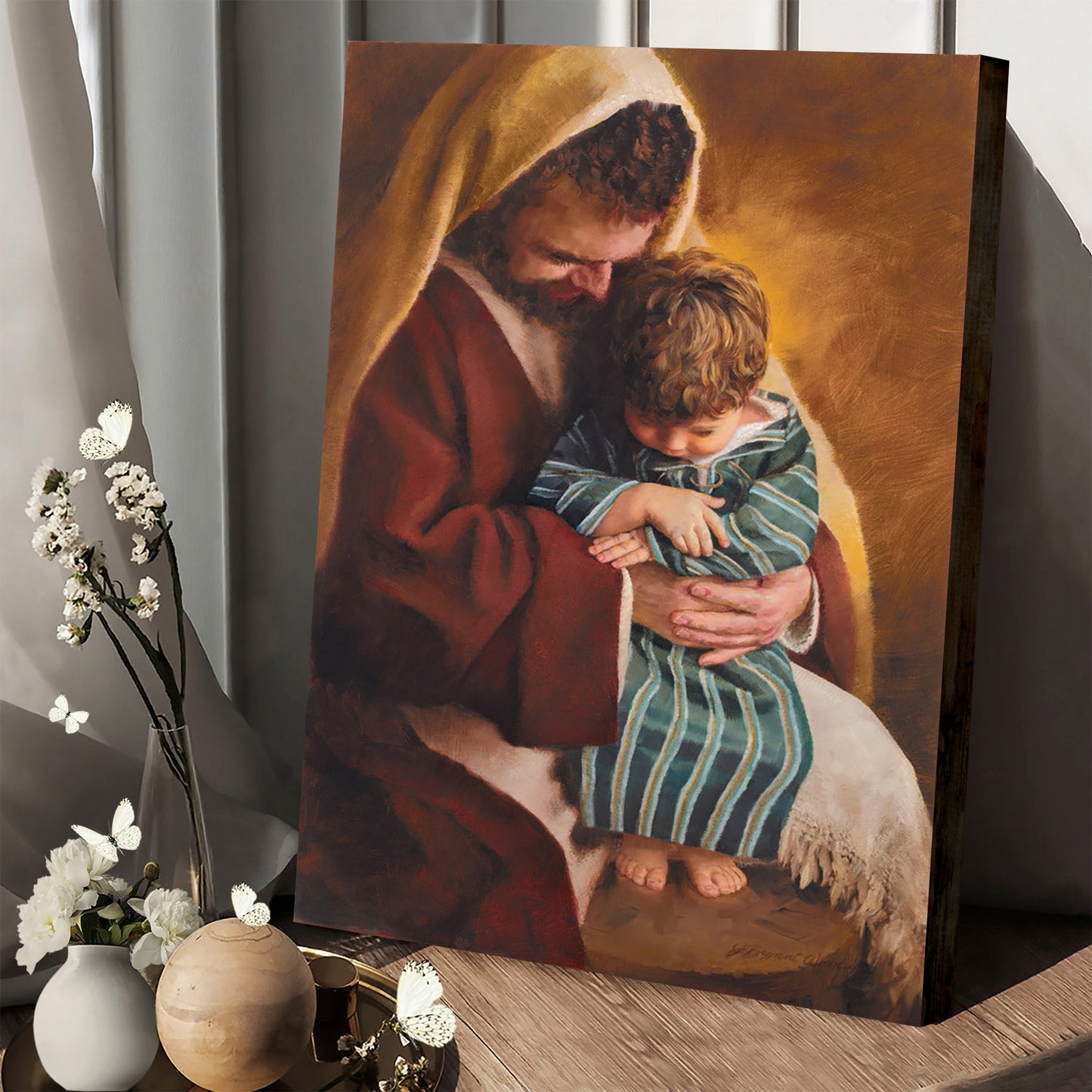 Grace Of God Canvas Wall Art - Jesus Canvas Pictures - Christian Canvas Wall Art
