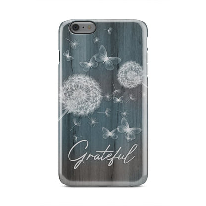 Grateful Dandelions Butterflies Phone Case - Bible Verse Phone Cases Samsung