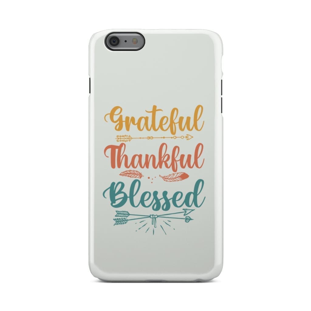 Grateful Thankful Blessed Phone Case - Christian Phone Case - Christian Gifts - Bible Verse Phone Cases Samsung
