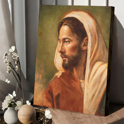Graven Upon My Hands Canvas Wall Art - Jesus Picture - Jesus Portrait Canvas