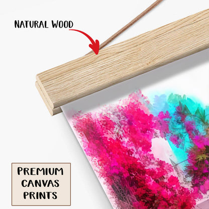 Greece Paros Island Painting Hanging Canvas Wall Art - Canvas Wall Decor - Home Decor Living Room