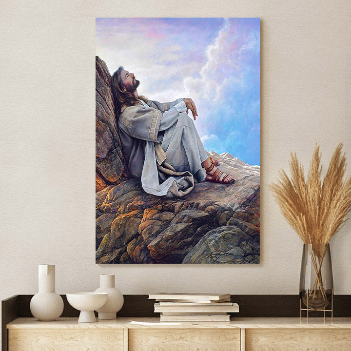 Greg Olsen Jesus 1 Canvas Picture - Jesus Christ Canvas Art - Christian Wall Canvas