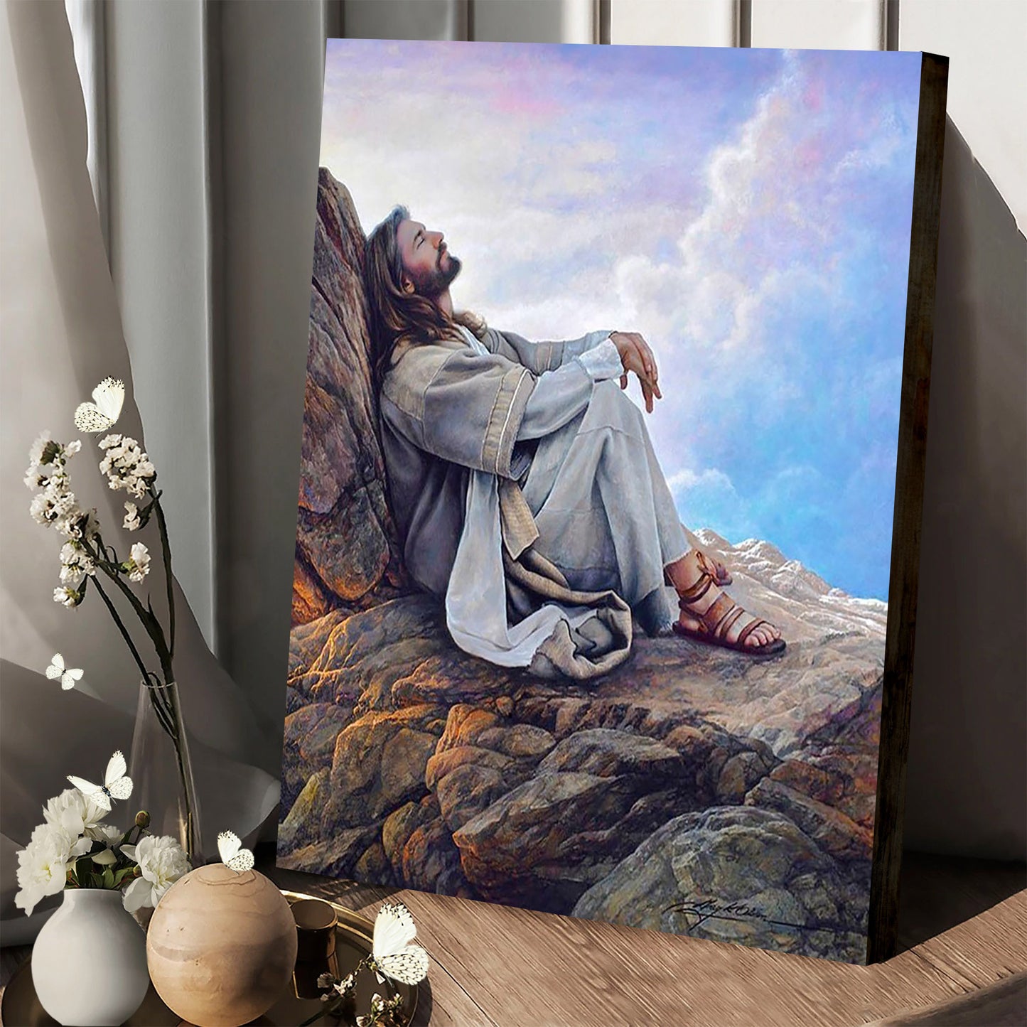 Greg Olsen Jesus 1 Canvas Picture - Jesus Christ Canvas Art - Christian Wall Canvas