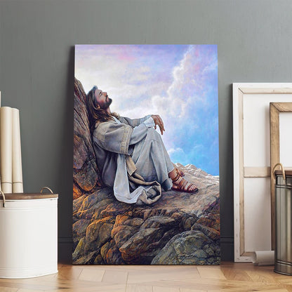 Greg Olsen Jesus 1 Canvas Picture - Jesus Christ Canvas Art - Christian Wall Canvas