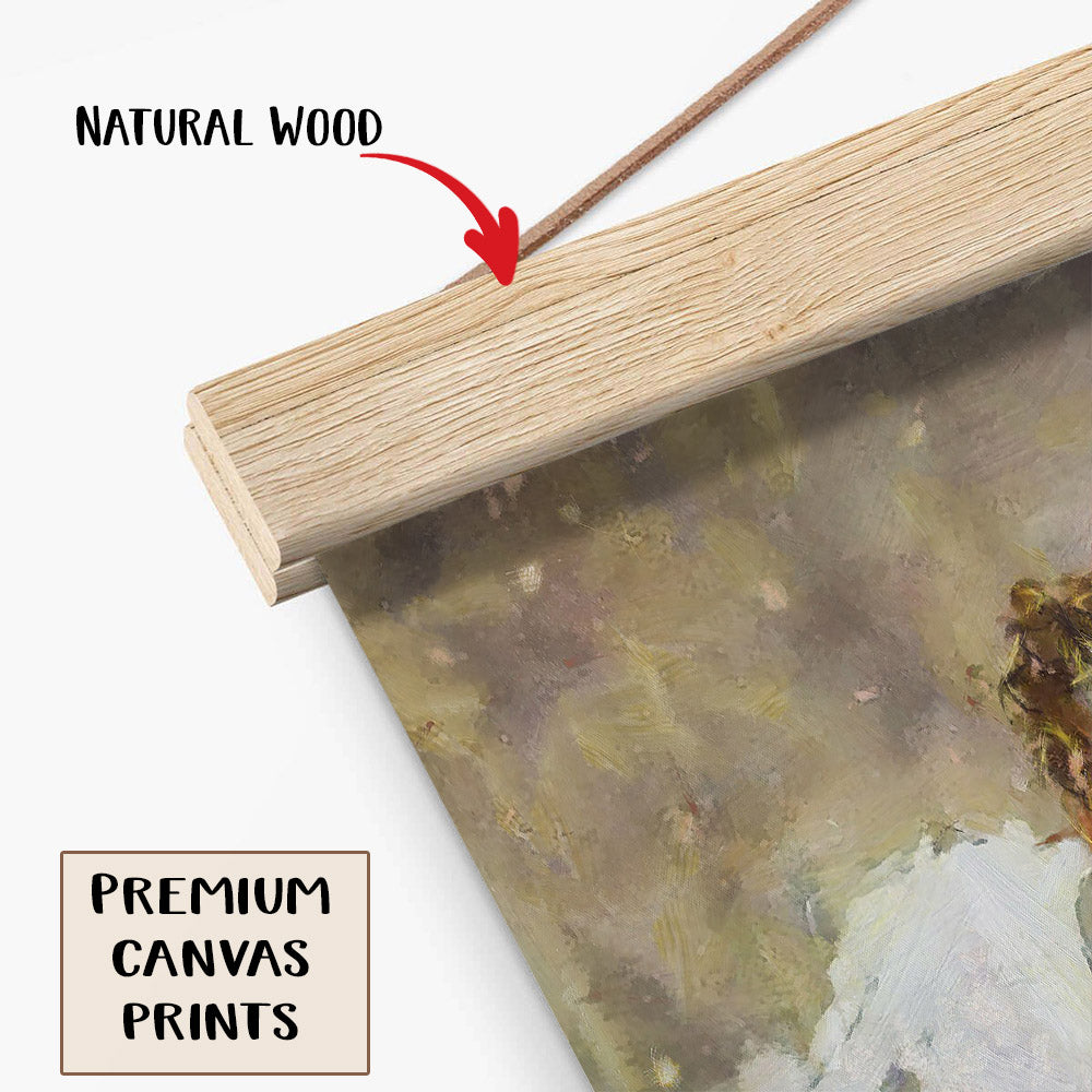 Guardian Angel Hanging Canvas Wall Art Prints Abstract - Catholic Hanging Canvas Wall Art - Religious Gift - Christian Wall Art Decor