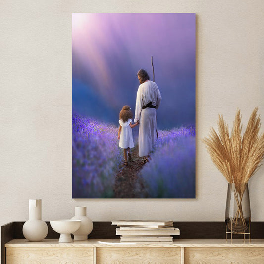 Guardian Canvas Picture - Jesus Christ Canvas Art - Christian Wall Canvas