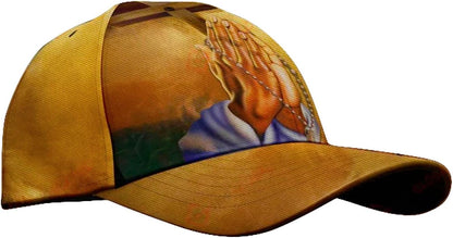 Hand Of God Pray Cross Baseball Cap - Christian Hats for Men and Women