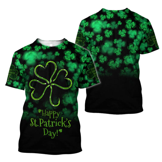 Happy St Patrick's Day Irish 3d Print Shirts For Men And Women - St Patricks Day 3D Shirts