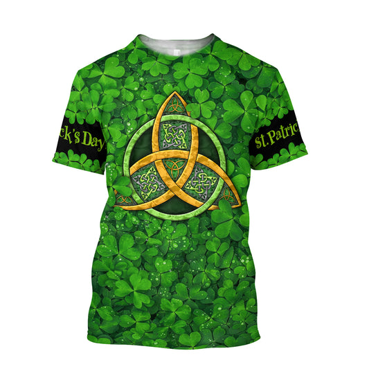 Happy St Patrick's Day Irish 3d T Shirts For Men And Women - St Patricks Day 3D Shirts