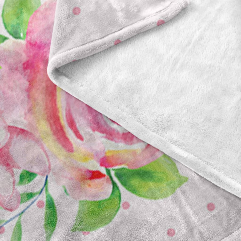 Have Courage And Be Kind Fleece Blanket - Christian Blanket - Bible Verse Blanket