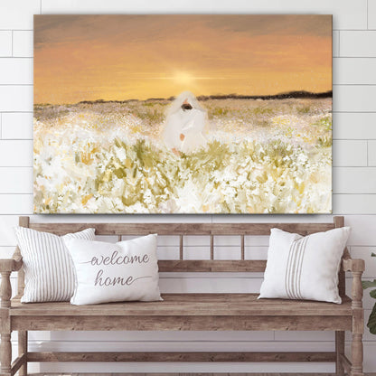 He Has Come Canvas Wall Art - Christian Wall Decor