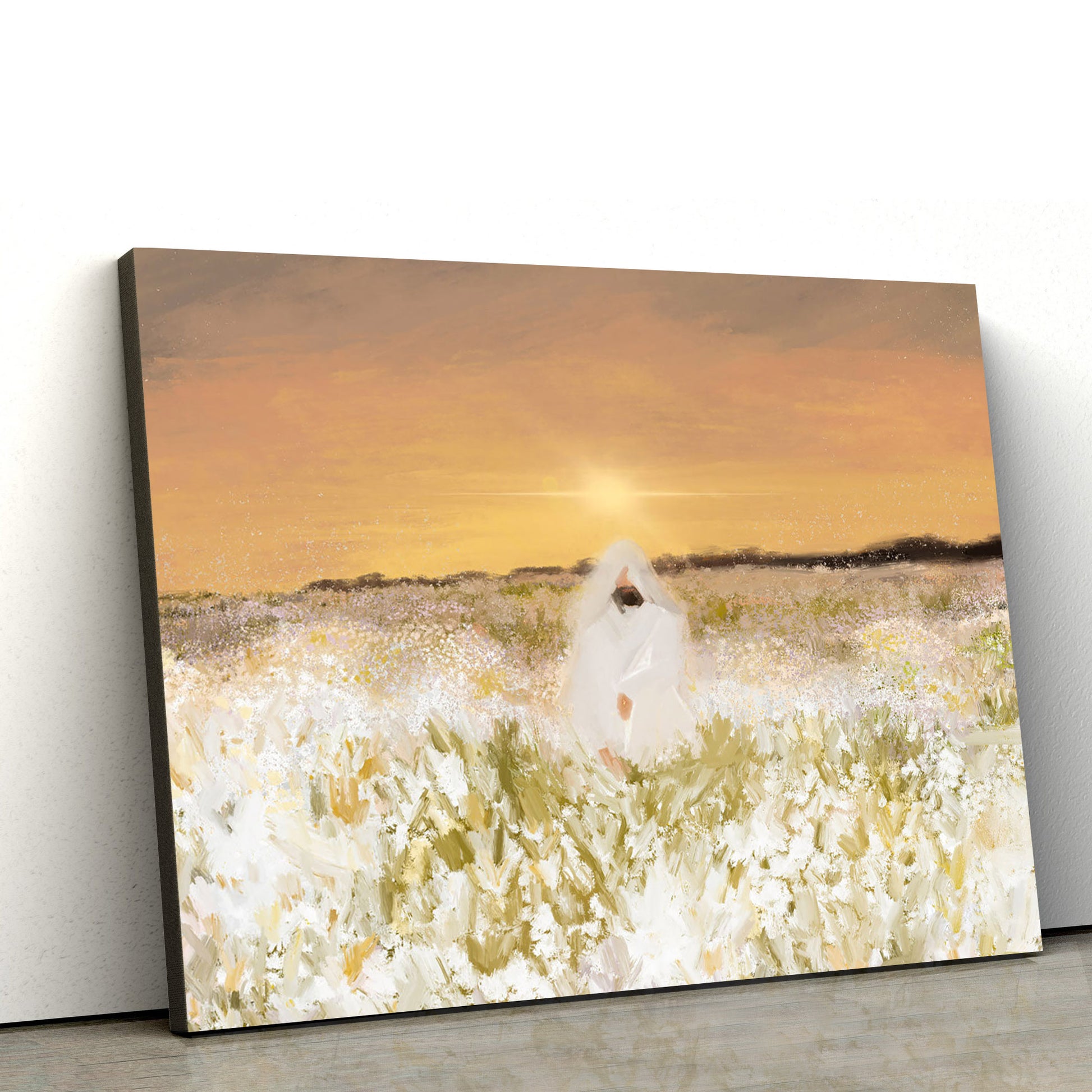 He Has Come Canvas Wall Art - Christian Wall Decor