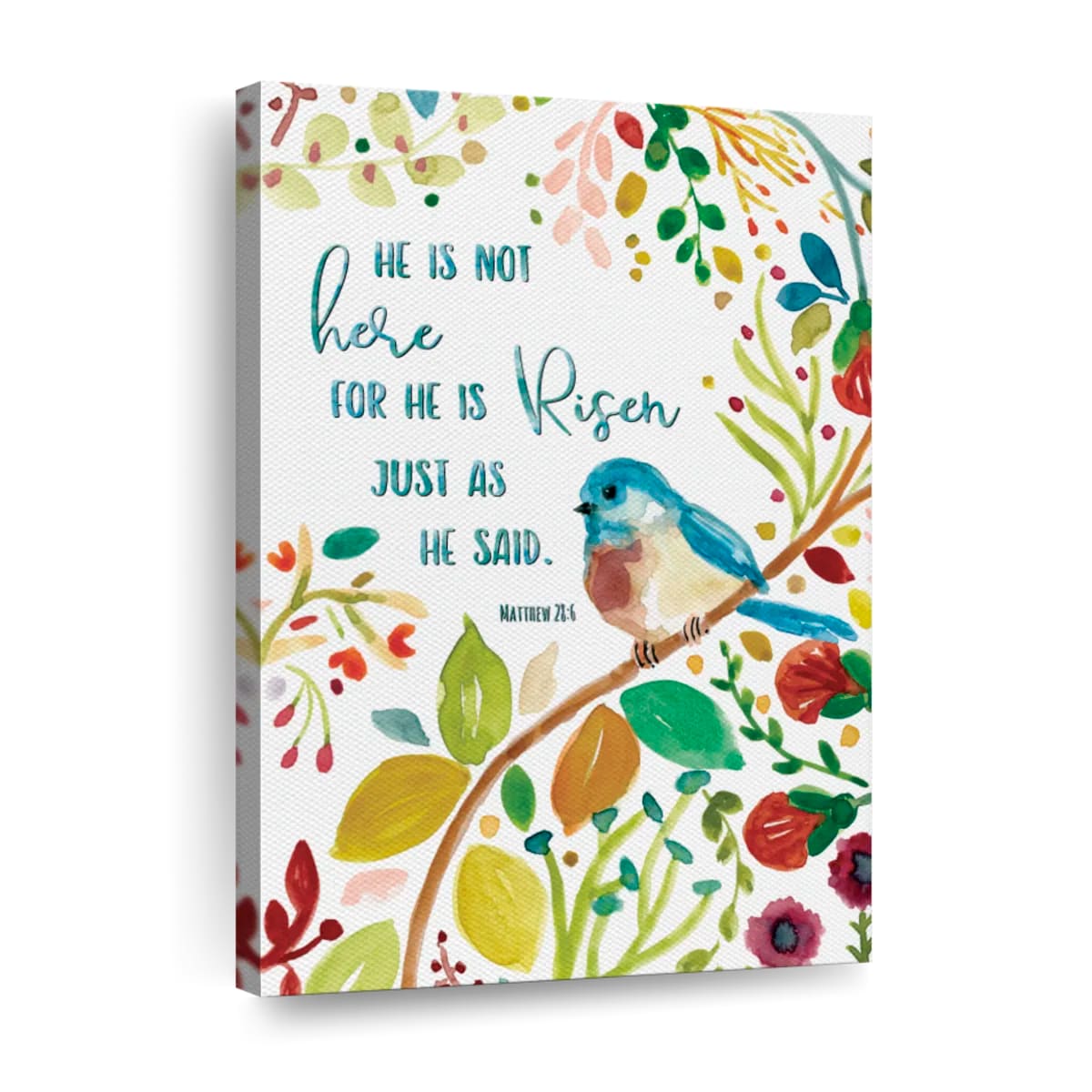 He Is Risen Canvas Wall Art - Canvas Religious Wall Art - Christian Wall Decor Living Room