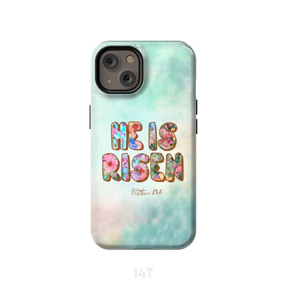 He Is Risen Matthew 286 Phone Case - Bible Verse Phone Cases Samsung