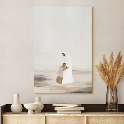 He Who Strengthens Me Wall Art Canvas - Christian Wall Posters - Ciaocustom