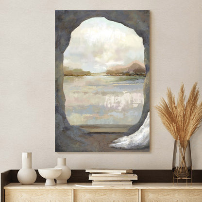 He is Not Here, For He is Risen Wall Canvas - Just As He Said Easter Painting Art