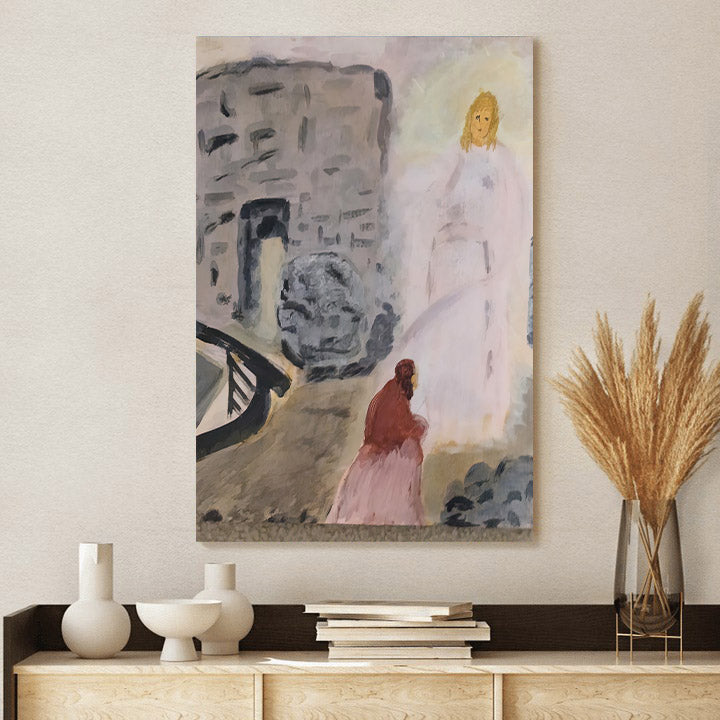 He is Risen Painting Canvas Wall Art - Easter Canvas Pictures - Christian Canvas Wall Decor