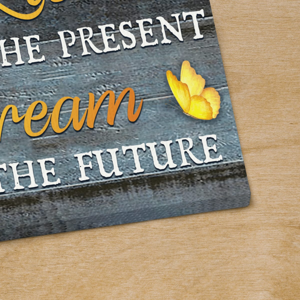 Heal The Past Live The Present Dream The Future God Canvas, Christian Wall Art