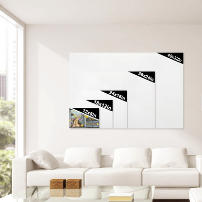 Heal The Past Live The Present Dream The Future God Canvas, Christian Wall Art