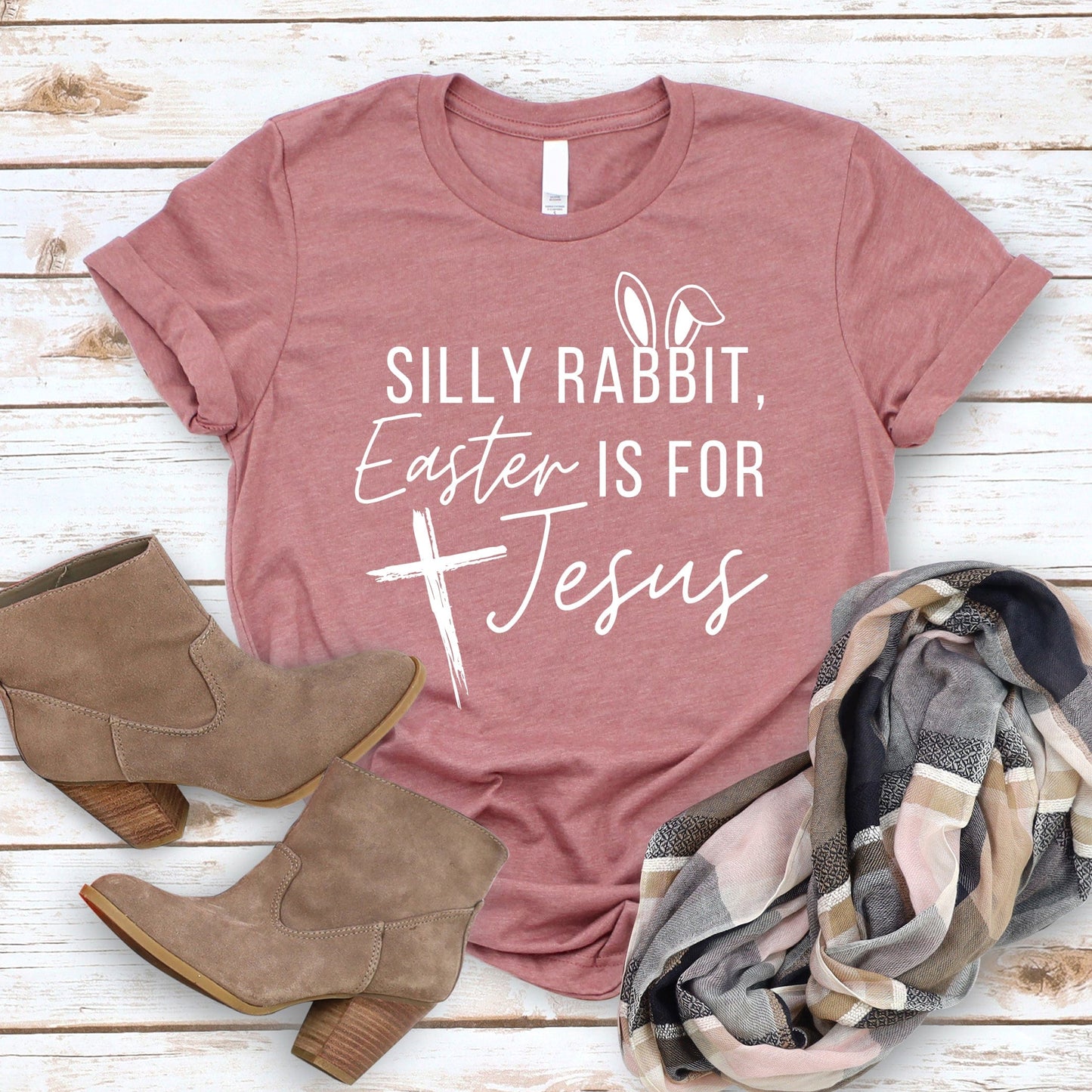 Silly Rabbit T Shirts For Women - Women's Christian T Shirts - Women's Religious Shirts