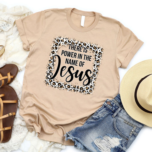 The Name Of Jesus T Shirts For Women - Women's Christian T Shirts - Women's Religious Shirts