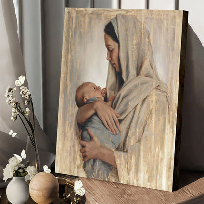 Heaven's Gift Canvas Wall Art - Gift For Mom - Christian Gift