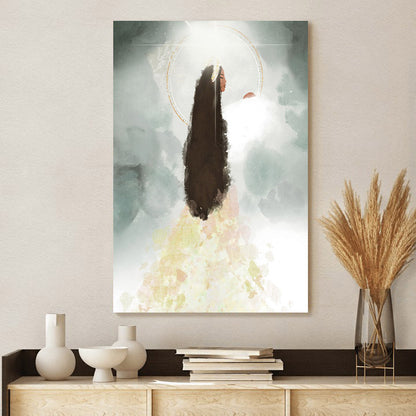 Heavenly Mother Canvas Wall Art - Gift For Mom