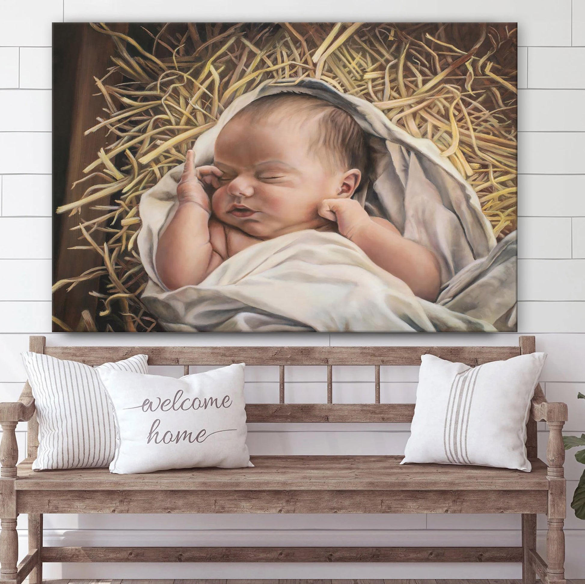 Heavenly Peace Canvas Wall Art - Christian Wall Decor