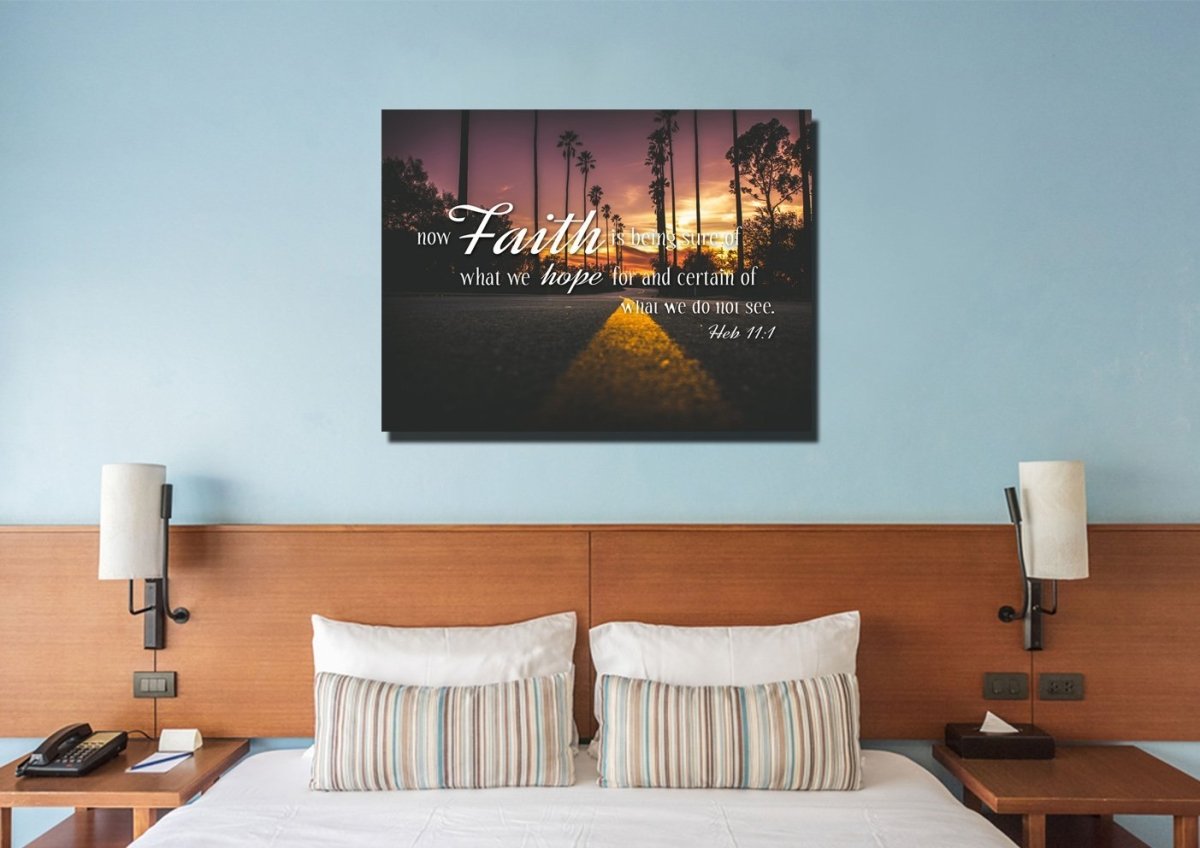 Hebrew 111 Canvas Wall Art Print - Christian Canvas Wall Art
