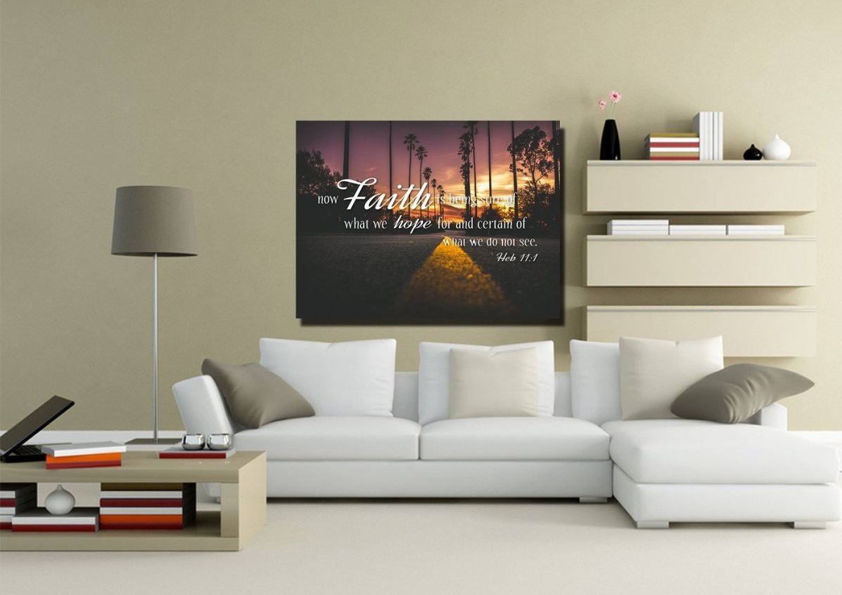 Hebrew 111 Canvas Wall Art Print - Christian Canvas Wall Art