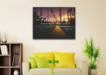 Hebrew 111 Canvas Wall Art Print - Christian Canvas Wall Art
