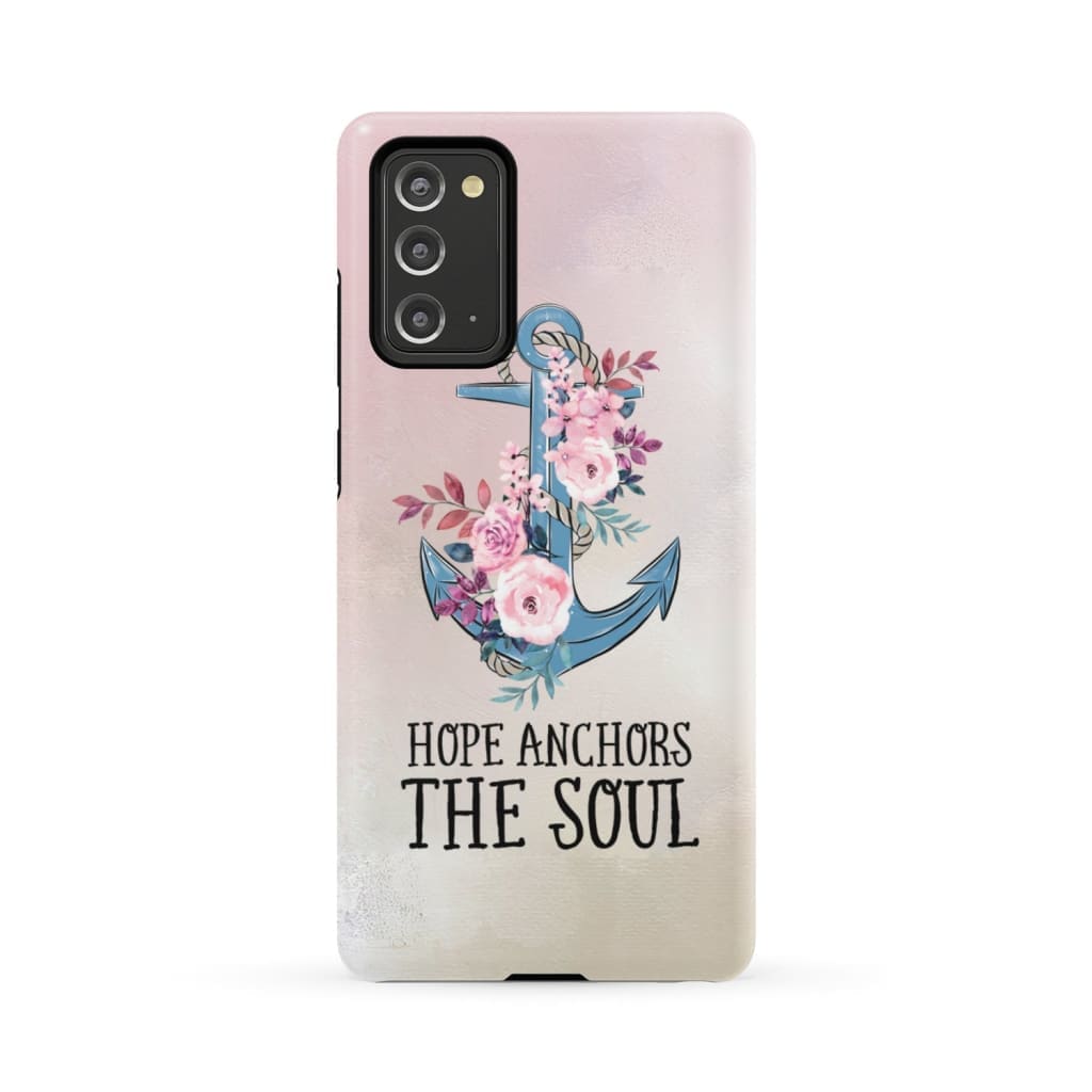 Hebrews 619 Hope Anchors The Soul Phone Case - Christian Phone Cases - Religious Phone Case