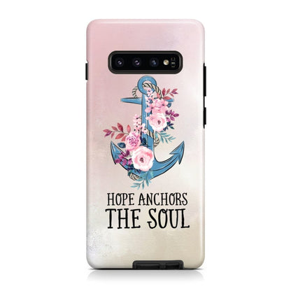 Hebrews 619 Hope Anchors The Soul Phone Case - Christian Phone Cases - Religious Phone Case