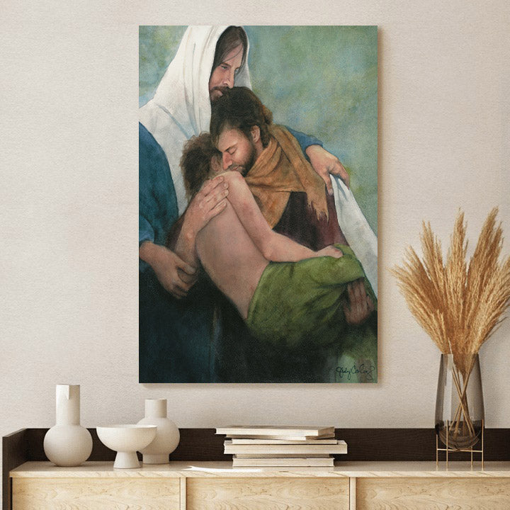 Help Thou In My Unbelief Canvas Wall Art - Jesus Canvas Pictures - Christian Canvas Wall Art