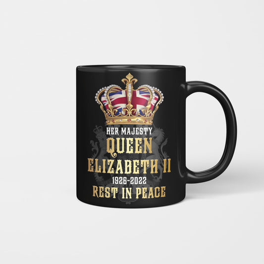 Her Majesty Queen Elizabeth Ii, Rest In Peace, Memory About Queen Elizabeth Ii Mug