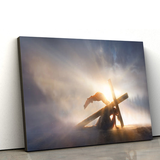 Hero Canvas Wall Art - Jesus Christ Picture - Canvas Christian Wall Art