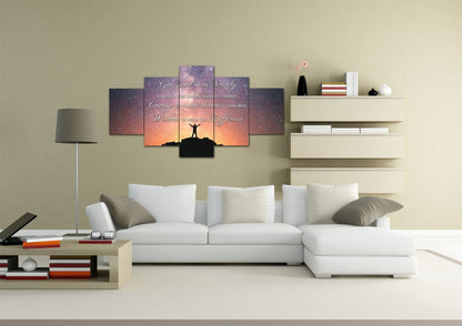 Hero Serenity Prayer Wall Art - Christian Canvas Wall Art