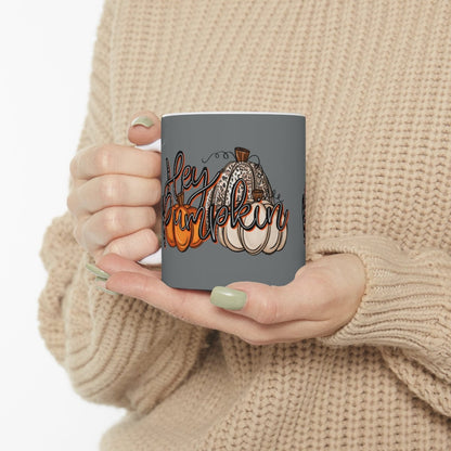 Hey Pumpkin Mug - Christian Mug - Bible Verse Mugs - Scripture Mugs