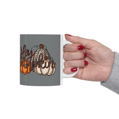 Hey Pumpkin Mug - Christian Mug - Bible Verse Mugs - Scripture Mugs