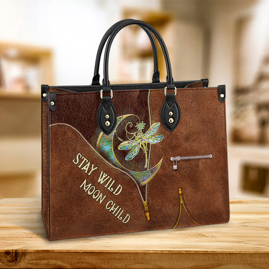 Hippie Dragonfly Leather Bag - Women's Pu Leather Bag - Best Mother's Day Gifts