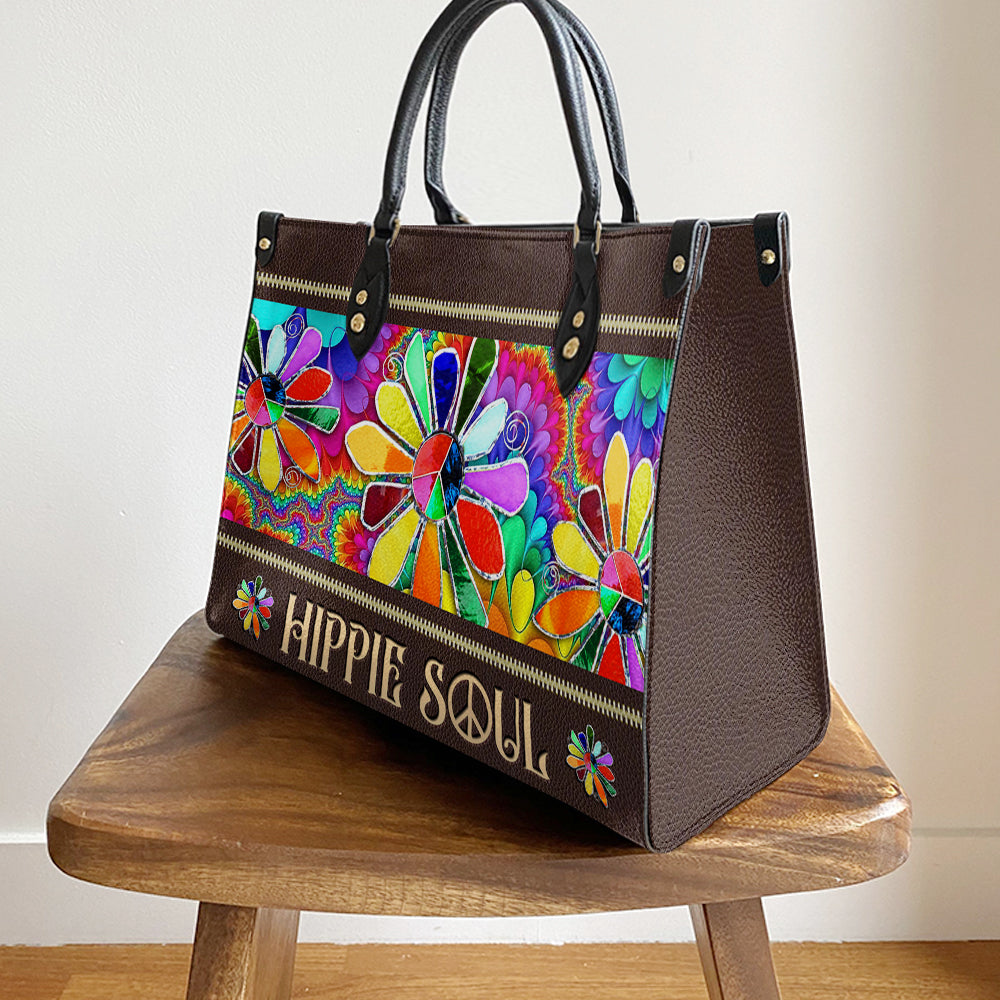 Hippie Soul 1 Leather Bag - Women's Pu Leather Bag - Best Mother's Day Gifts