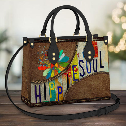 Hippie Soul Pu Leather Bag - Women's Pu Leather Bag - Best Mother's Day Gifts