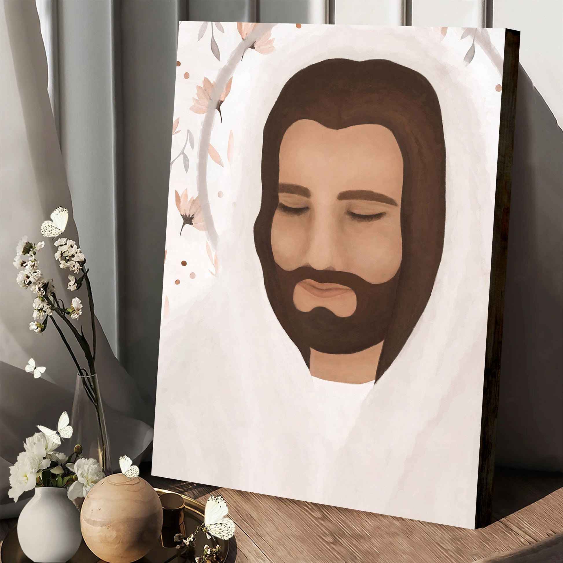 His Blessing Jesus - Canvas Pictures - Jesus Canvas Art - Christian Wall Art