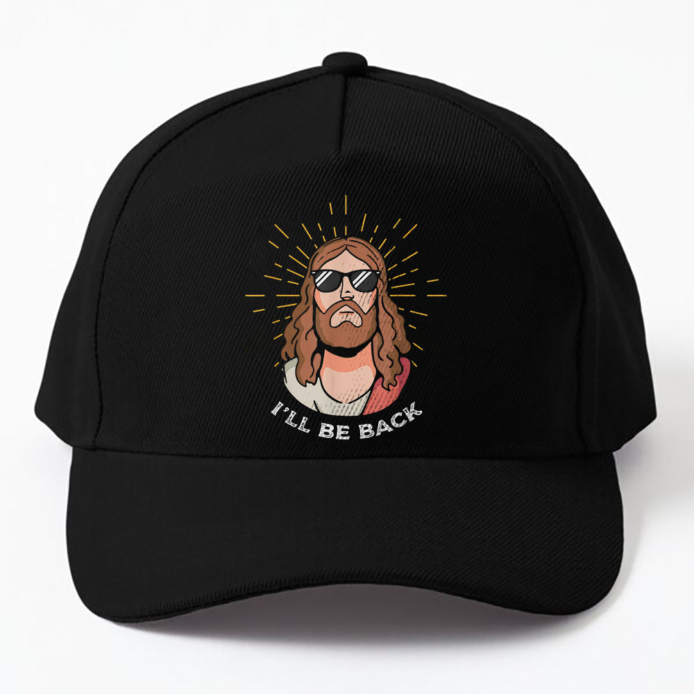 Holy Aperoli Jesus Christ I'll Be Back Funny Aperolypun Cap